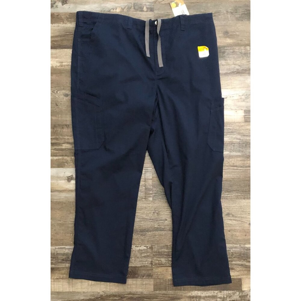 Carhartt Mens 3XL Blue Ripstop Flex Scrub Bottoms Pants New with Tags